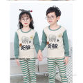 custom cute cartoon cotton children sleepwear dressing gown